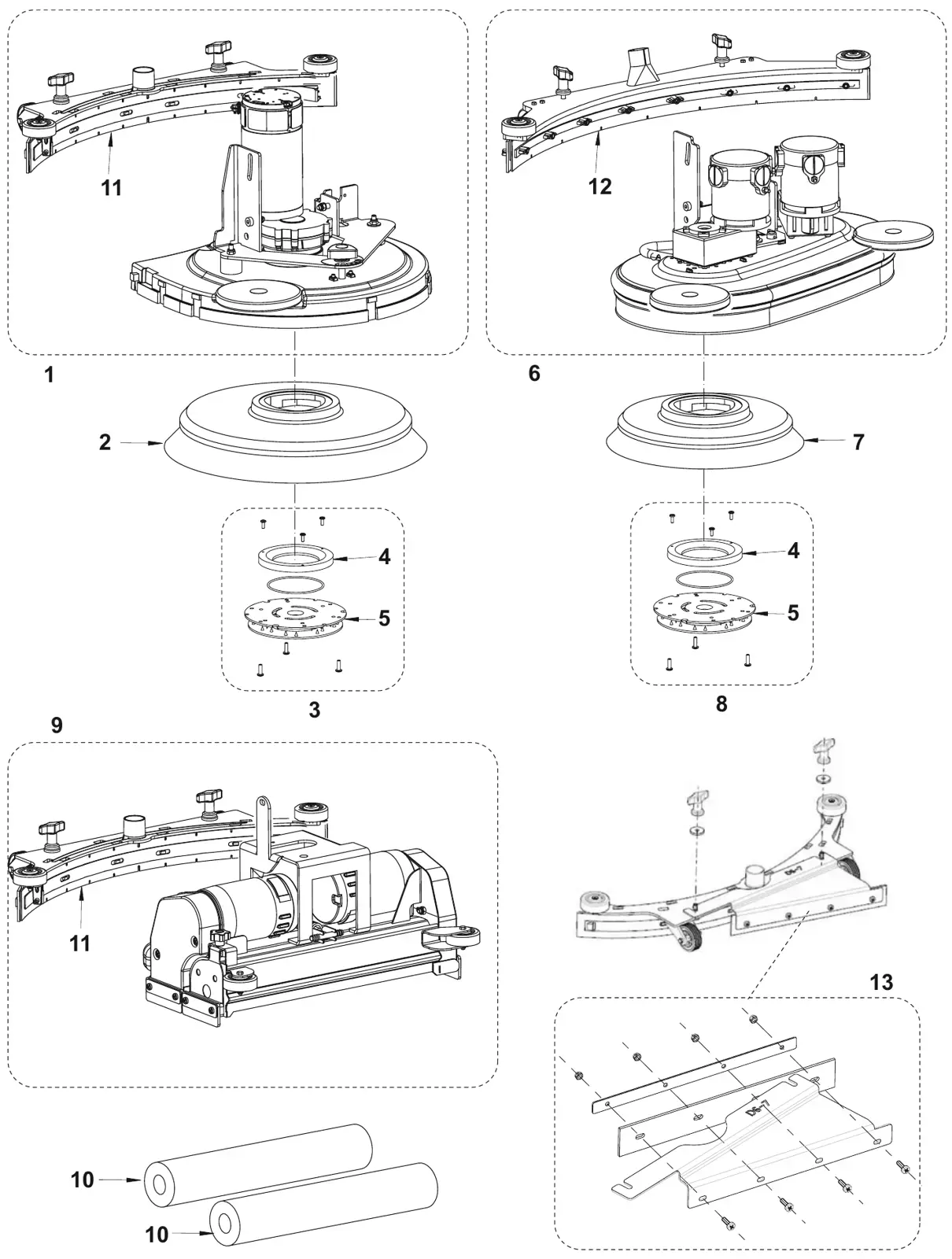 Advance Adfinity 20D / X20D / X20C / X24D accessories drawing, manual page 32