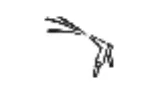 Spray nozzle (Option) / High pressure washer (Option) symbol
