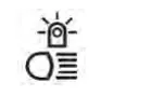 Operating lights / Hazard light symbol