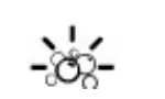Severe environment (Option) or Detergent metering (Option) symbol