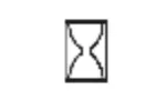 Hour meter symbol