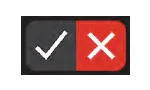 Checklist item unconfirmed symbol