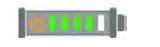 Four green indicator lights lit