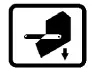 Symbol for Hopper Down