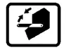 Symbol for Hopper Roll In/Out Hold