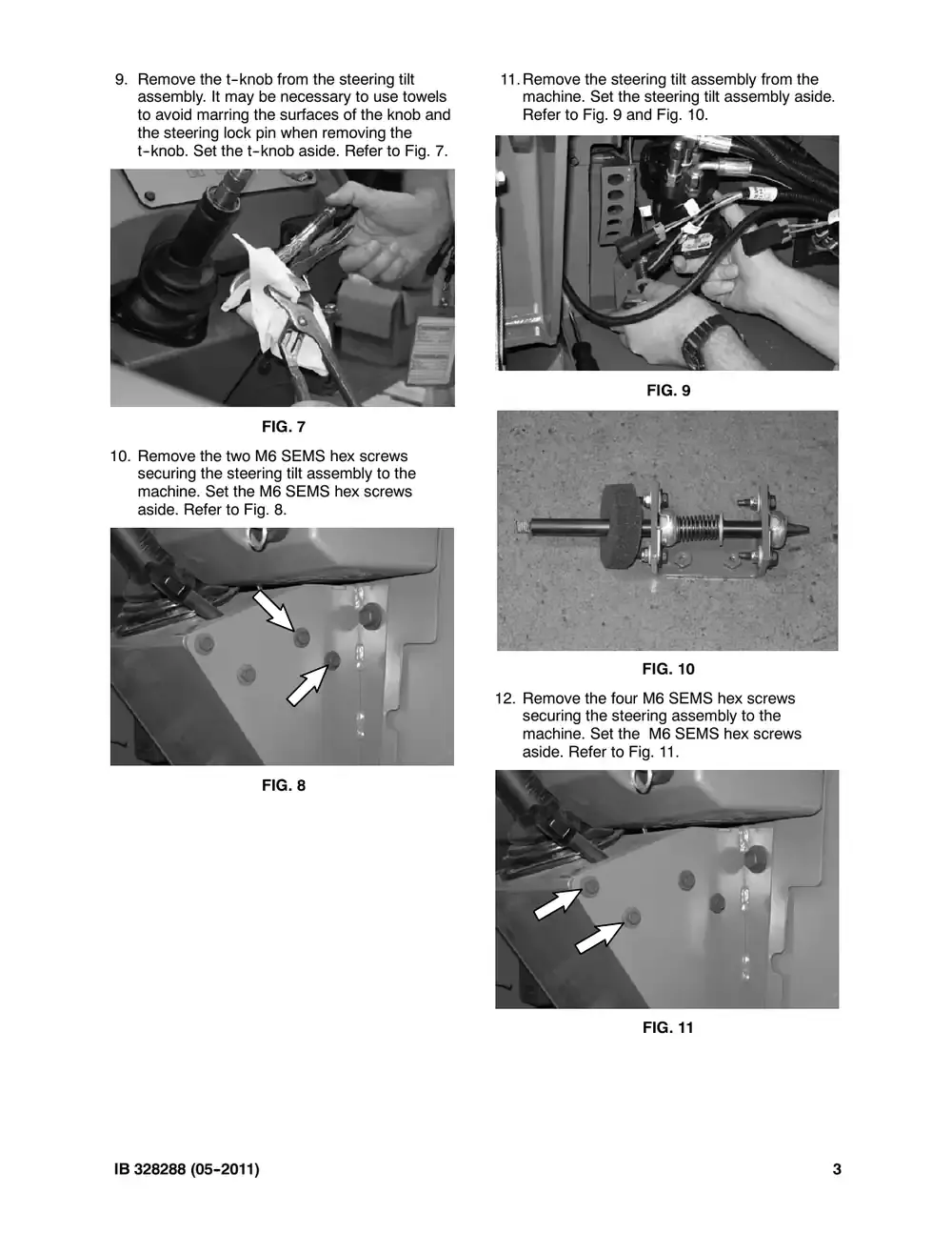 Tennant M20 instruction bulletin 328288, page 3 of 12
