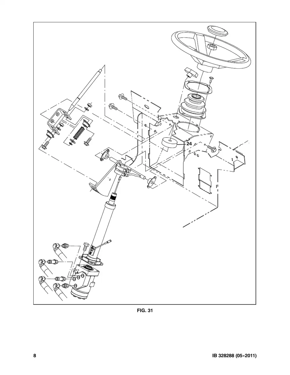 Tennant M20 instruction bulletin 328288, page 8 of 12