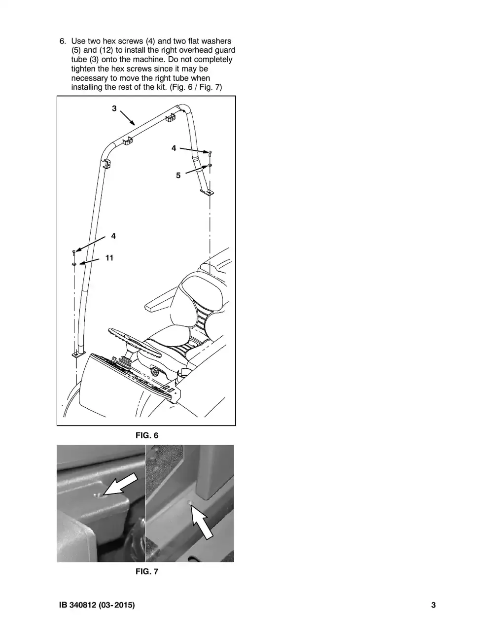 Tennant M20 instruction bulletin 340812, page 3 of 5