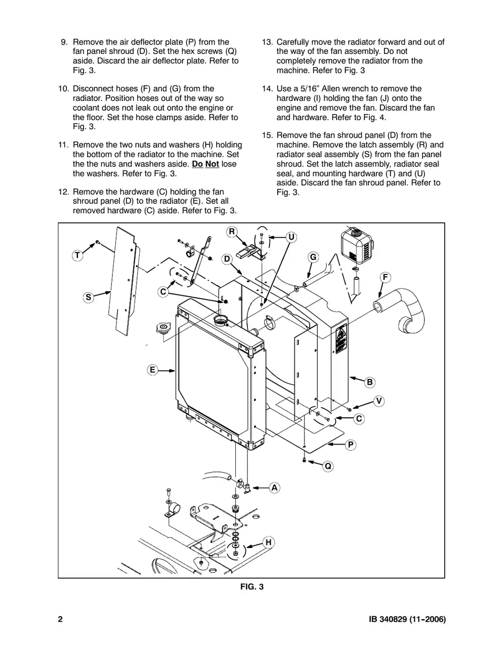 Tennant M20 instruction bulletin 340829, page 2 of 10