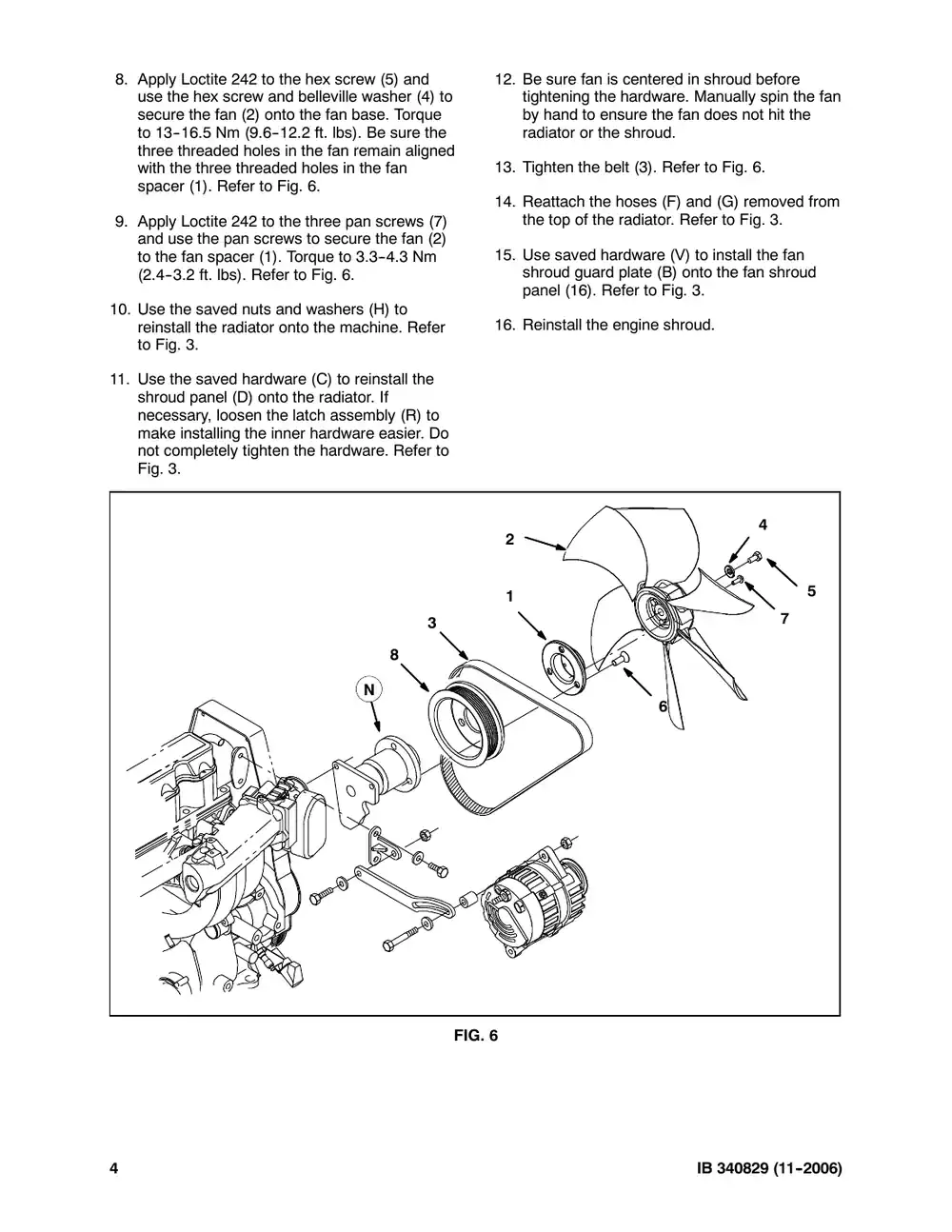 Tennant M20 instruction bulletin 340829, page 4 of 10
