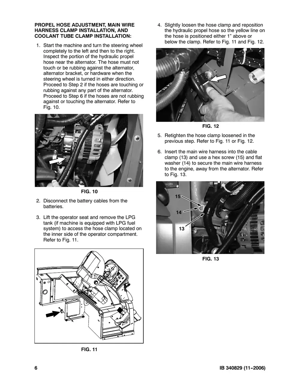 Tennant M20 instruction bulletin 340829, page 6 of 10