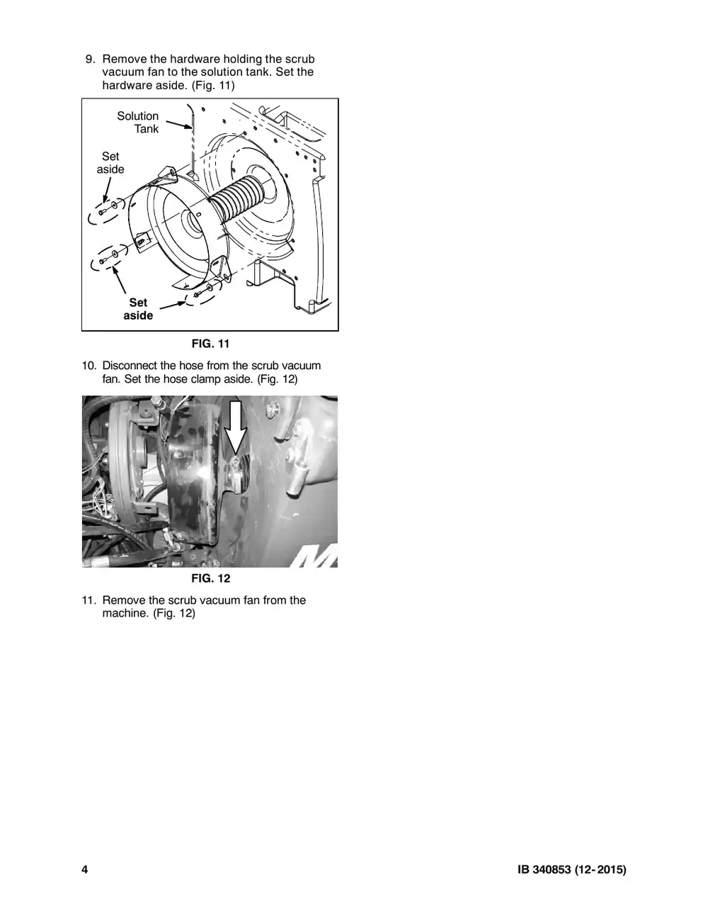 Tennant M20 instruction bulletin 340853, page 4 of 7