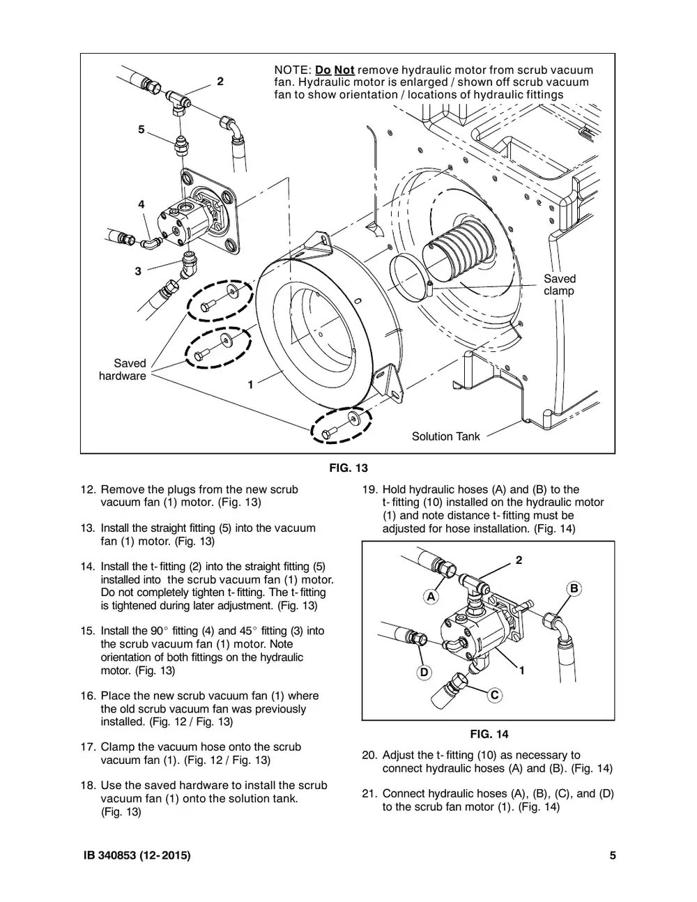 Tennant M20 instruction bulletin 340853, page 5 of 7