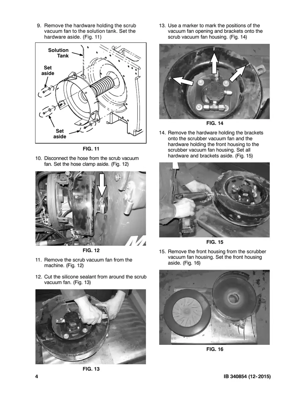 Tennant M20 instruction bulletin 340854, page 4 of 11