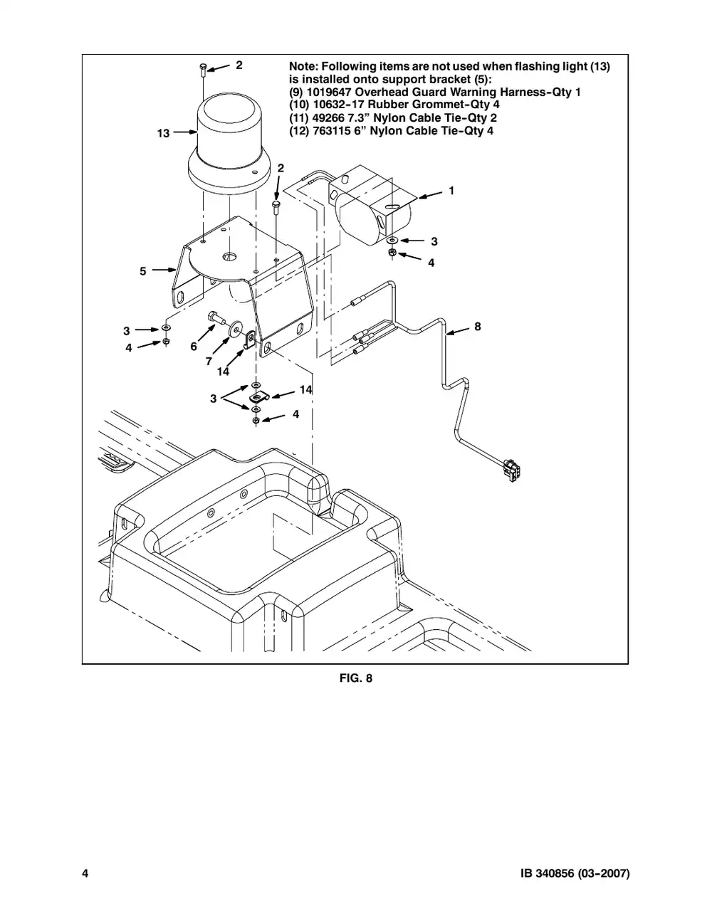 Tennant M20 instruction bulletin 340856, page 4 of 12