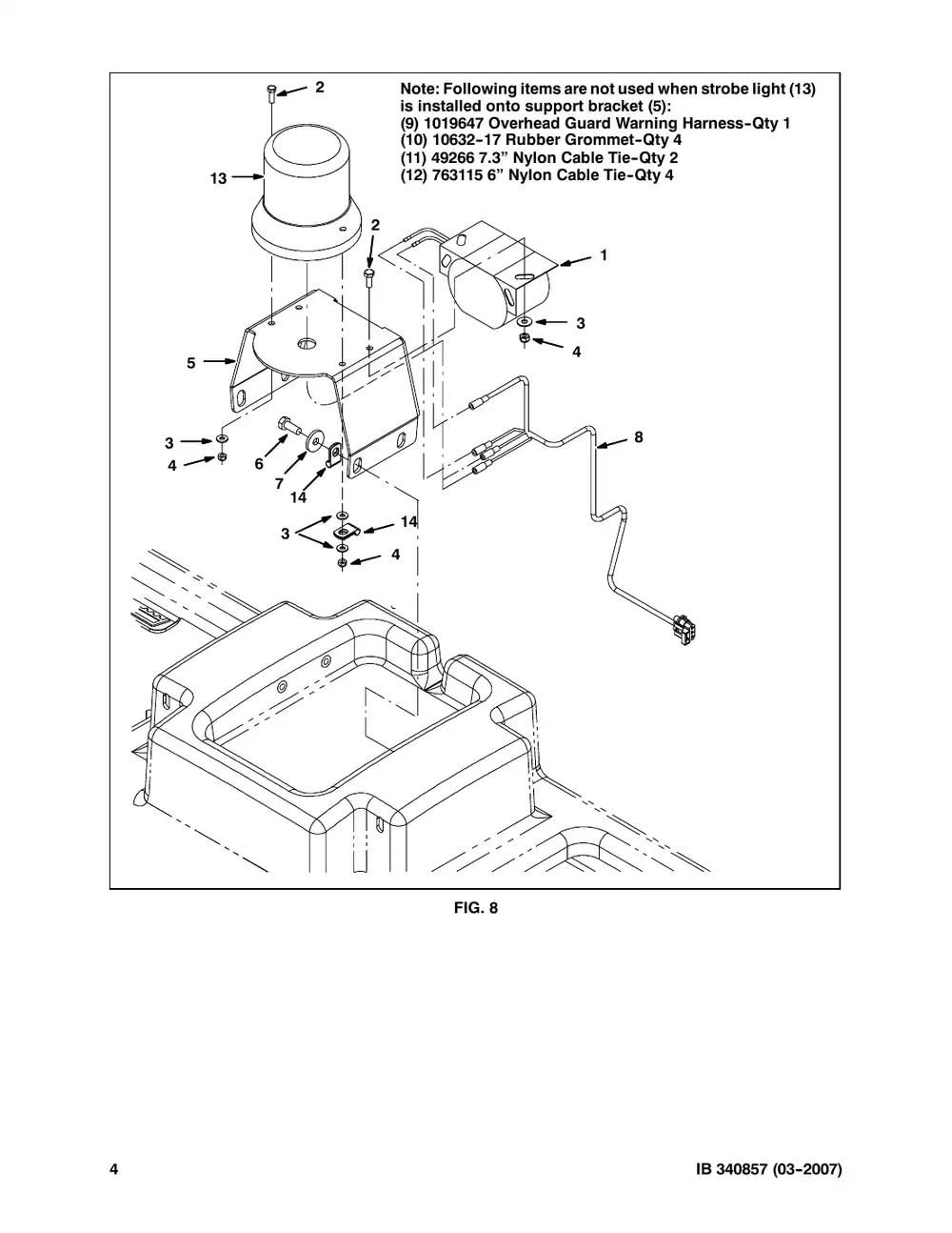 Tennant M20 instruction bulletin 340857, page 4 of 12