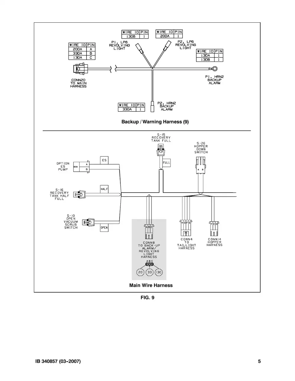 Tennant M20 instruction bulletin 340857, page 5 of 12