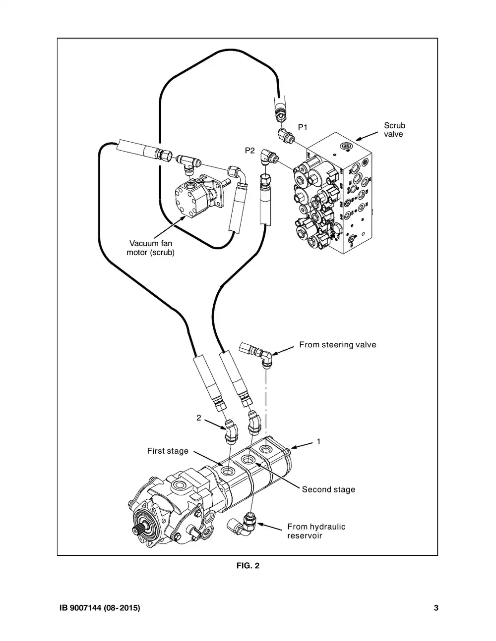 Tennant M20 instruction bulletin 9007144, page 3 of 4
