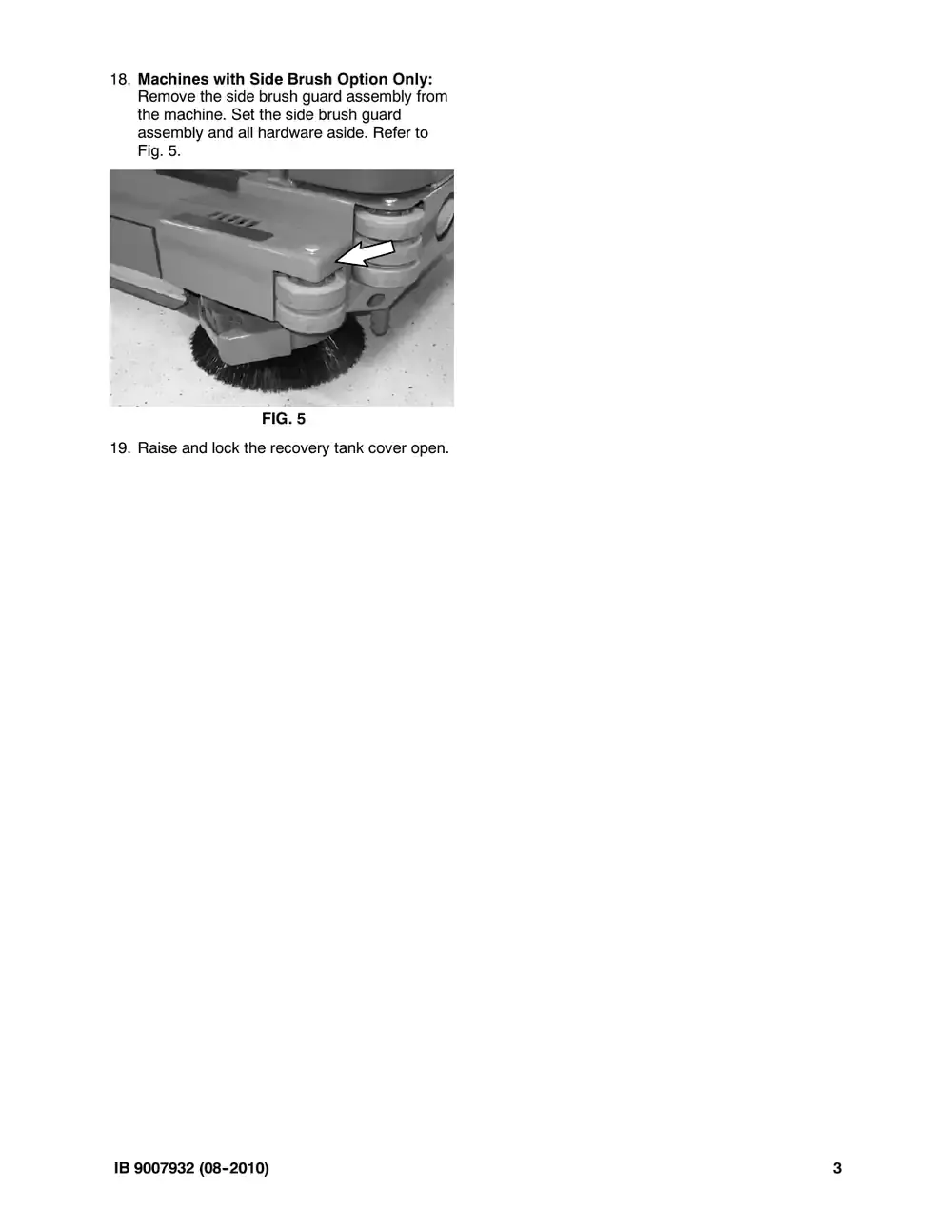 Tennant M20 instruction bulletin 9007932, page 3 of 72