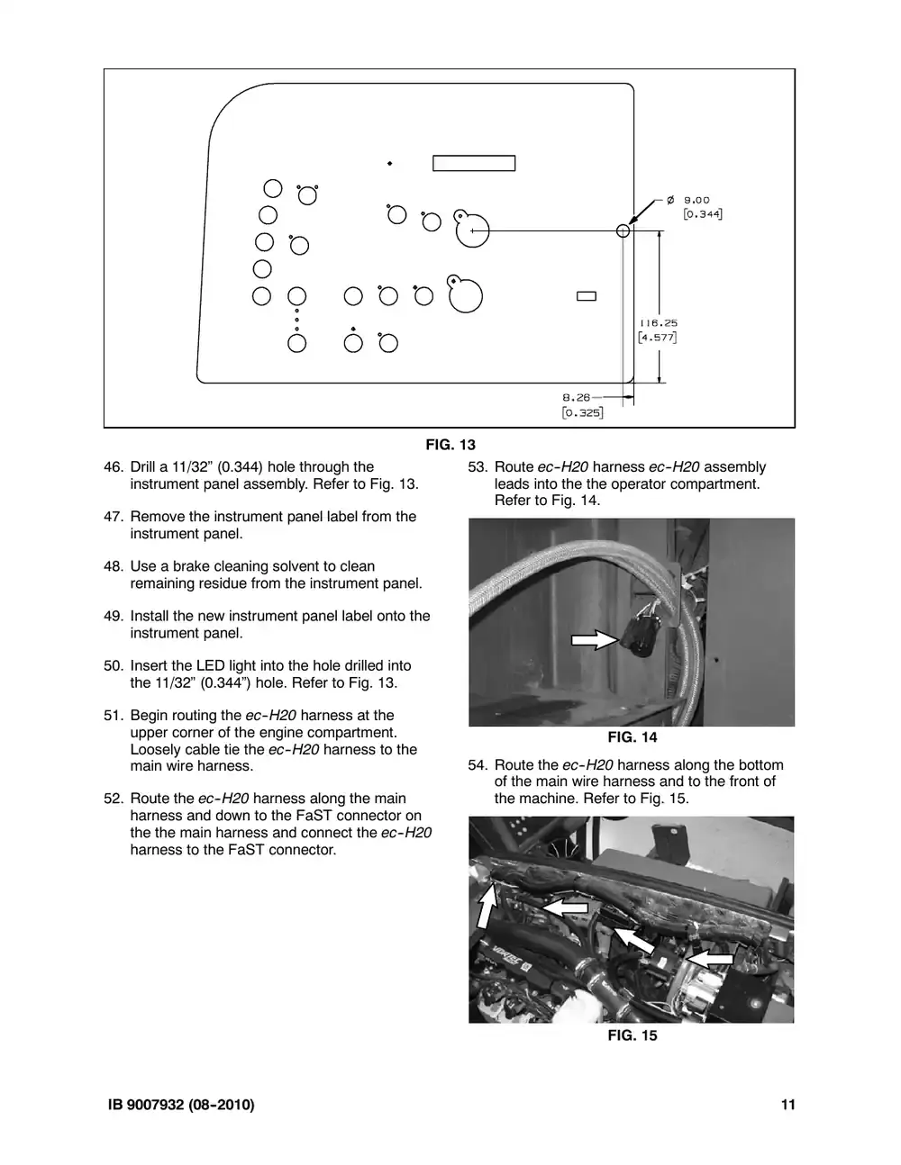Tennant M20 instruction bulletin 9007932, page 11 of 72