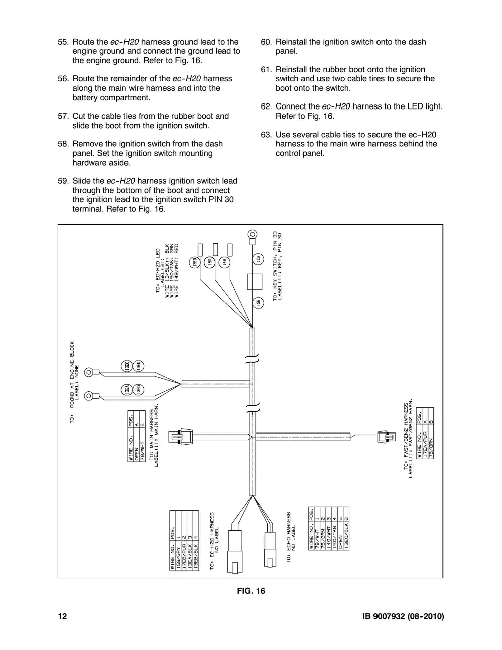 Tennant M20 instruction bulletin 9007932, page 12 of 72