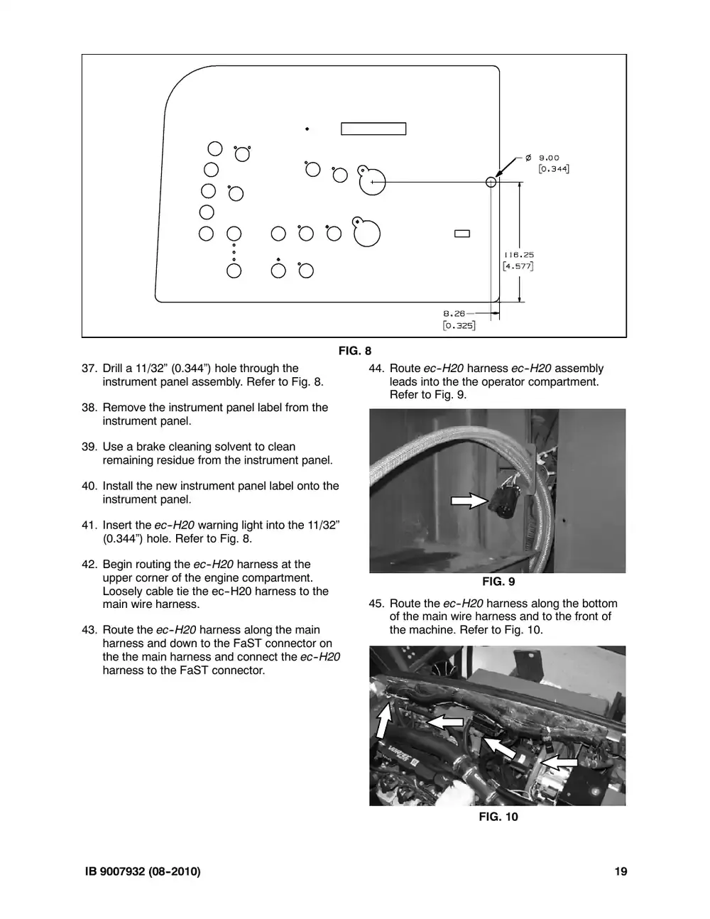 Tennant M20 instruction bulletin 9007932, page 19 of 72