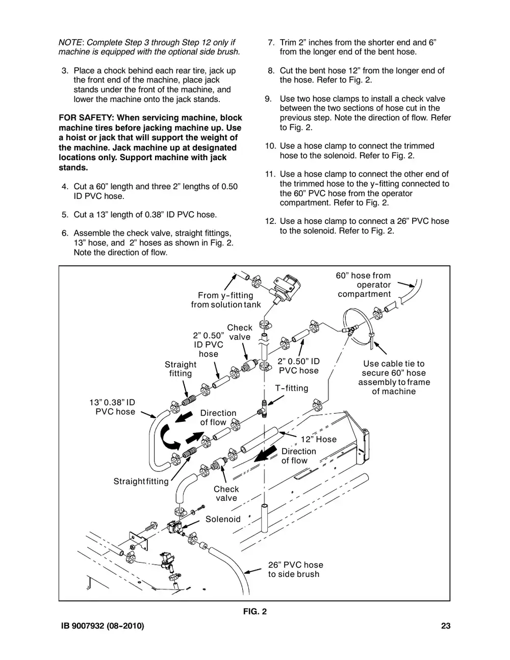 Tennant M20 instruction bulletin 9007932, page 23 of 72