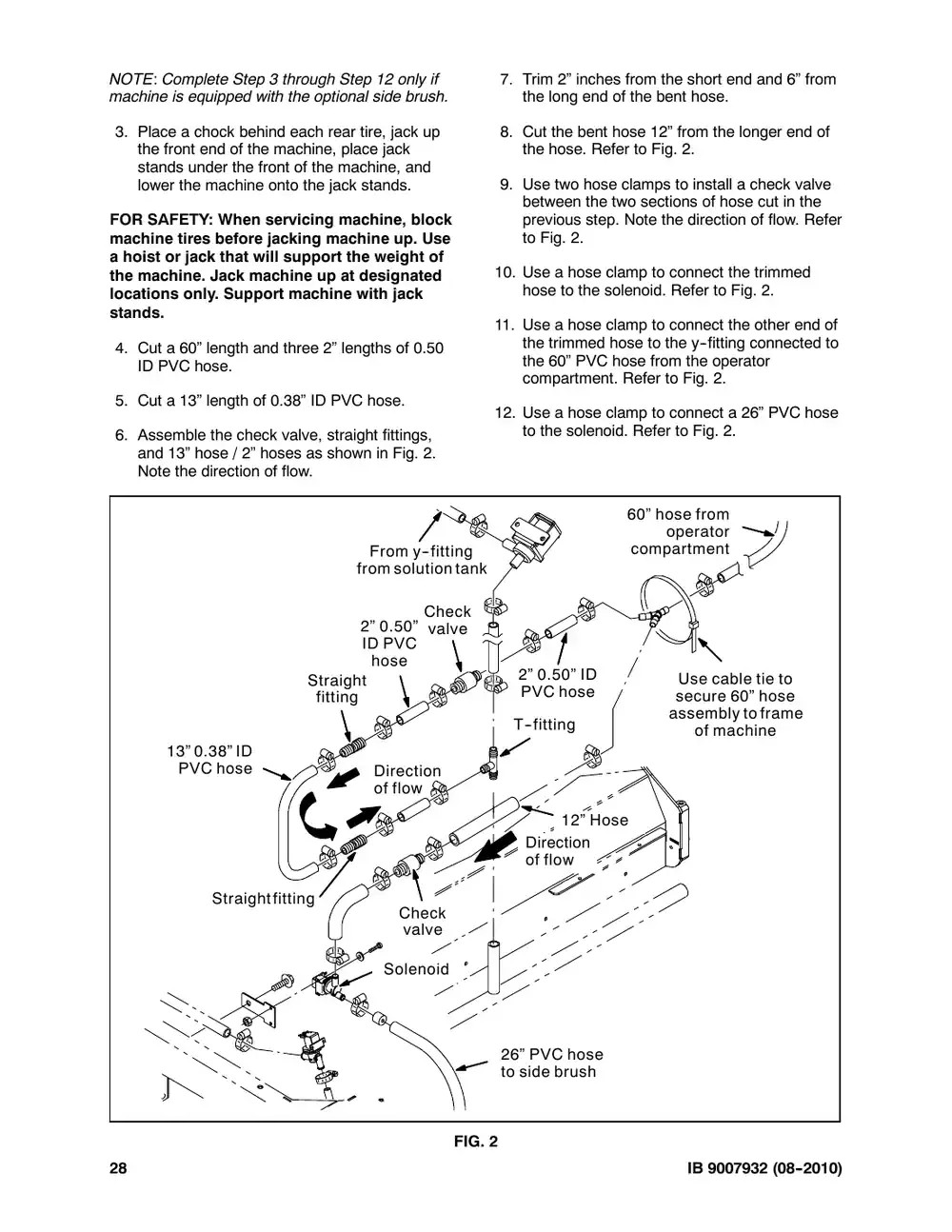 Tennant M20 instruction bulletin 9007932, page 28 of 72