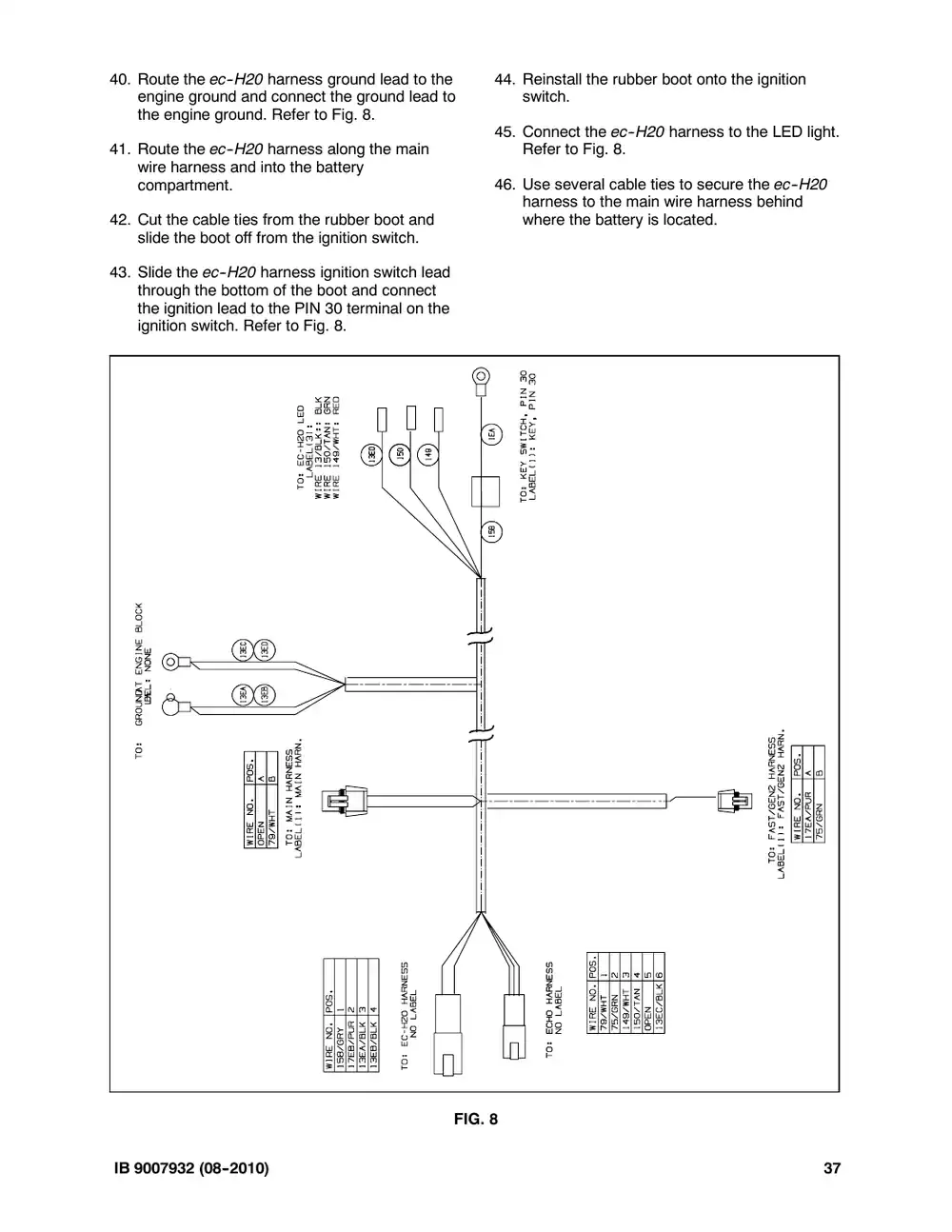 Tennant M20 instruction bulletin 9007932, page 37 of 72