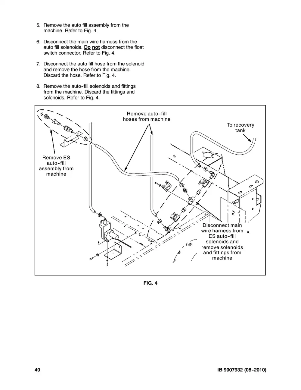 Tennant M20 instruction bulletin 9007932, page 40 of 72
