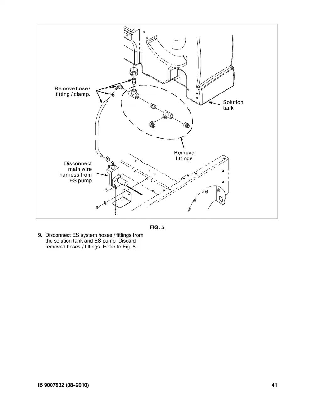 Tennant M20 instruction bulletin 9007932, page 41 of 72