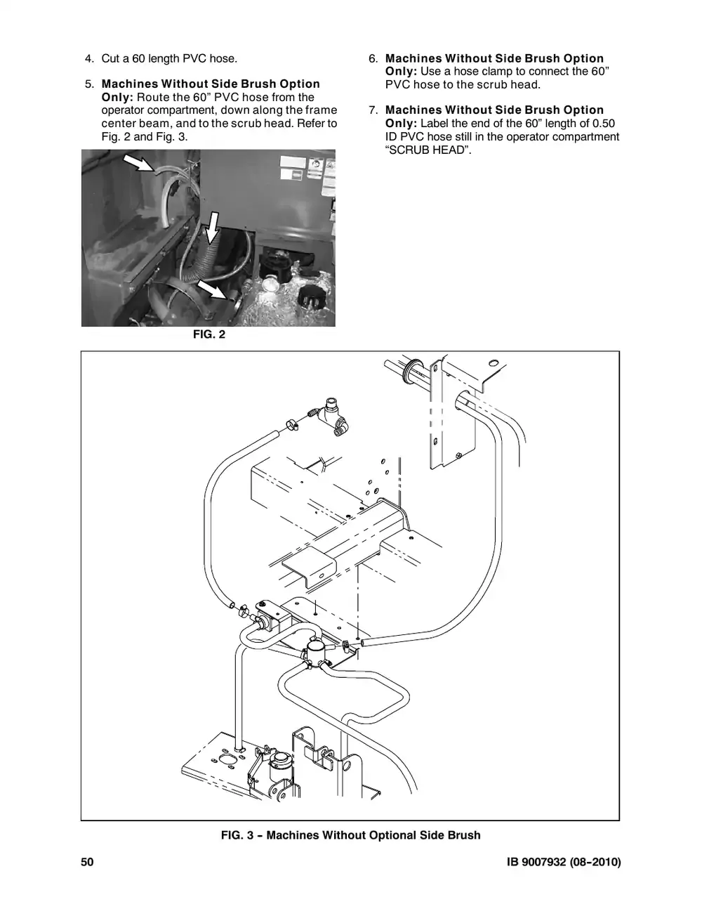 Tennant M20 instruction bulletin 9007932, page 50 of 72
