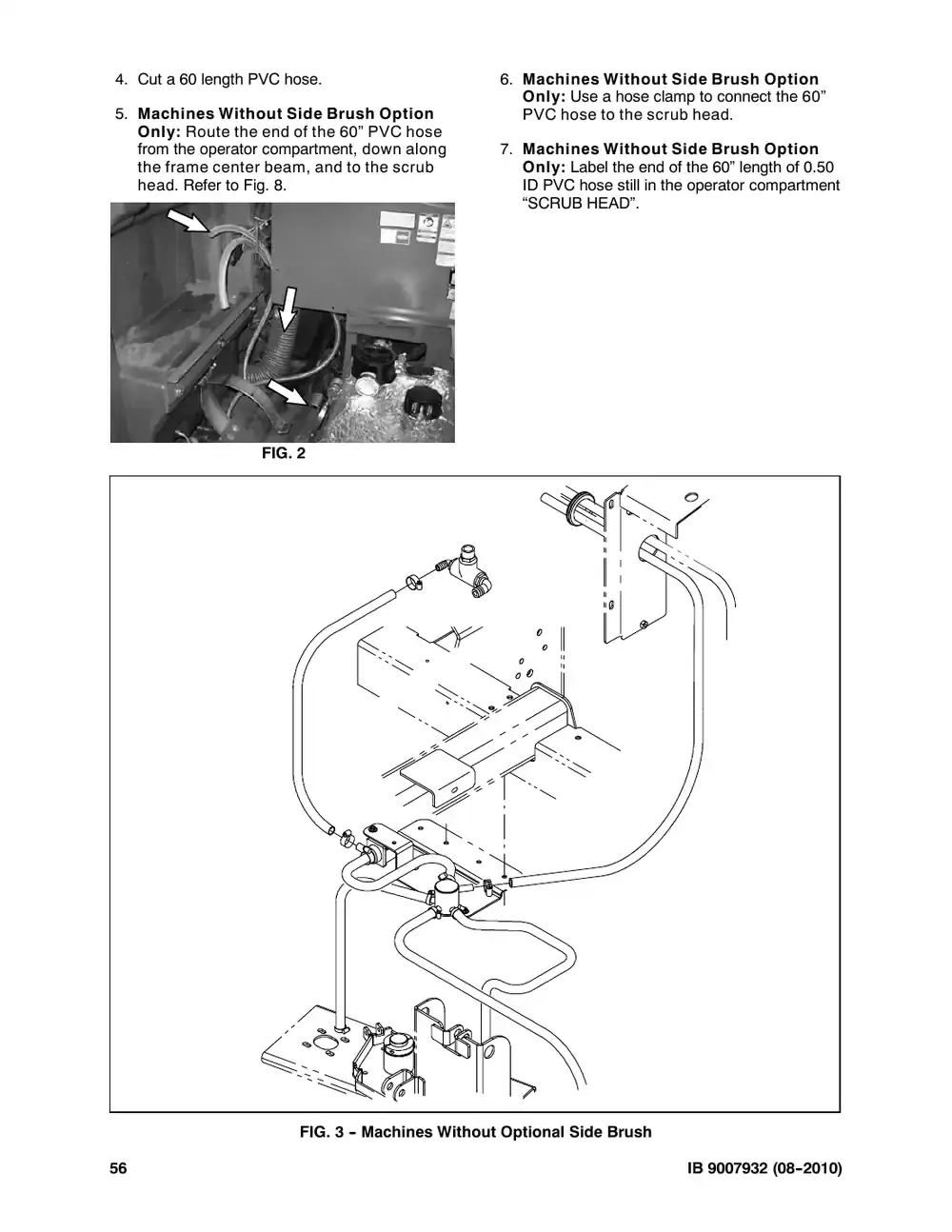 Tennant M20 instruction bulletin 9007932, page 56 of 72