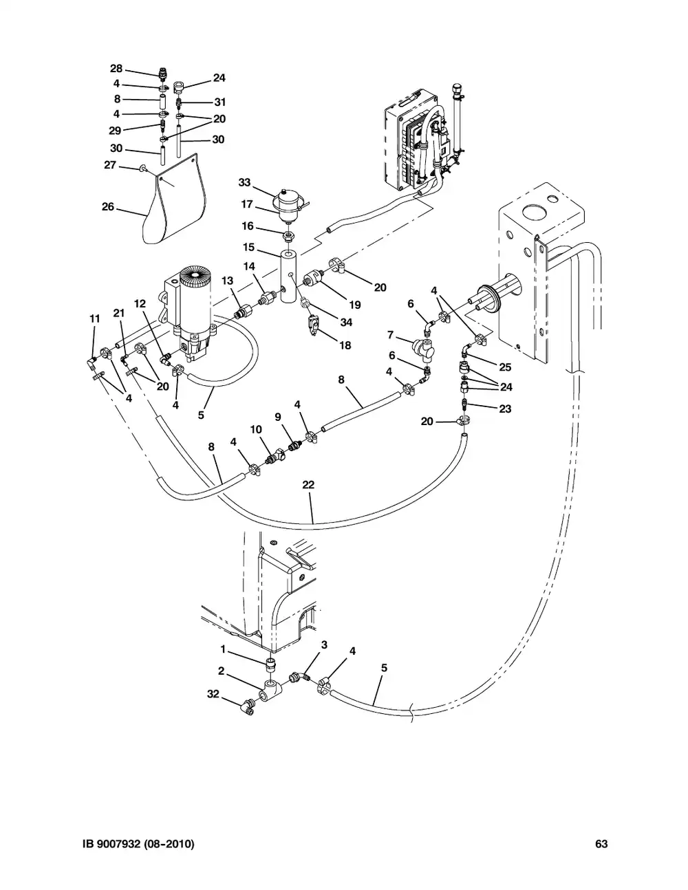 Tennant M20 instruction bulletin 9007932, page 63 of 72
