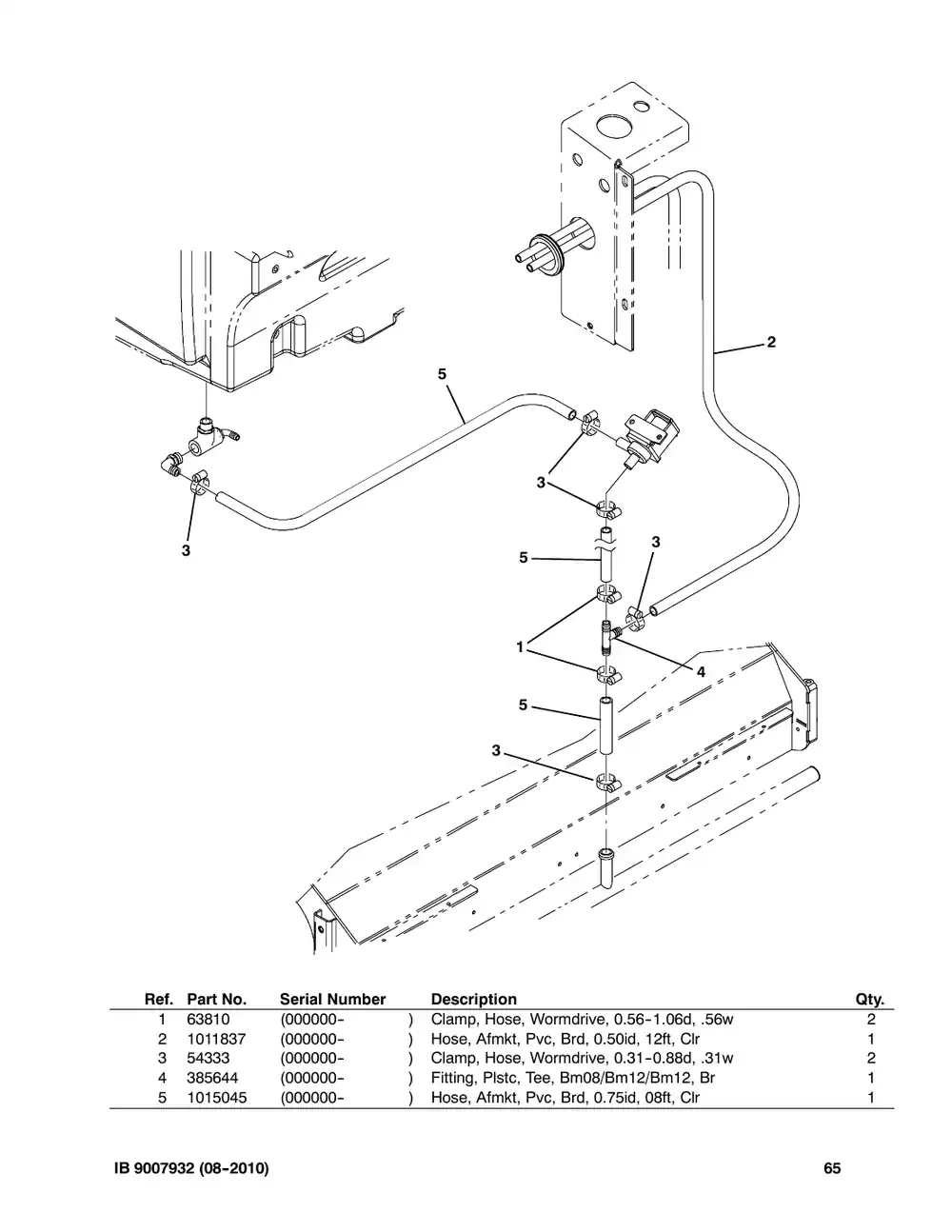 Tennant M20 instruction bulletin 9007932, page 65 of 72