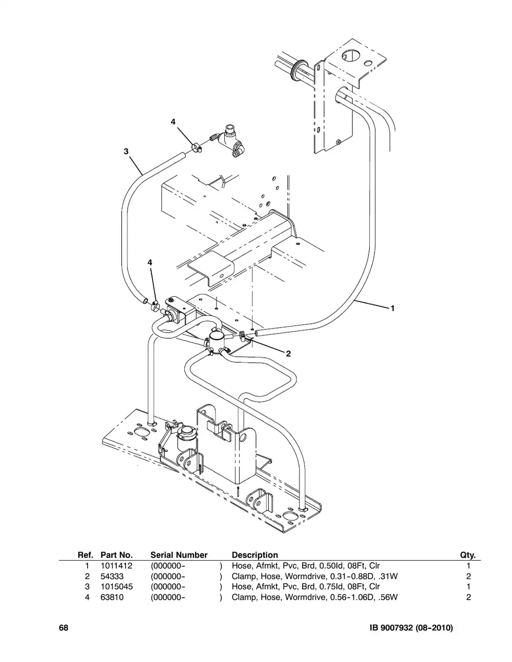 Tennant M20 instruction bulletin 9007932, page 68 of 72