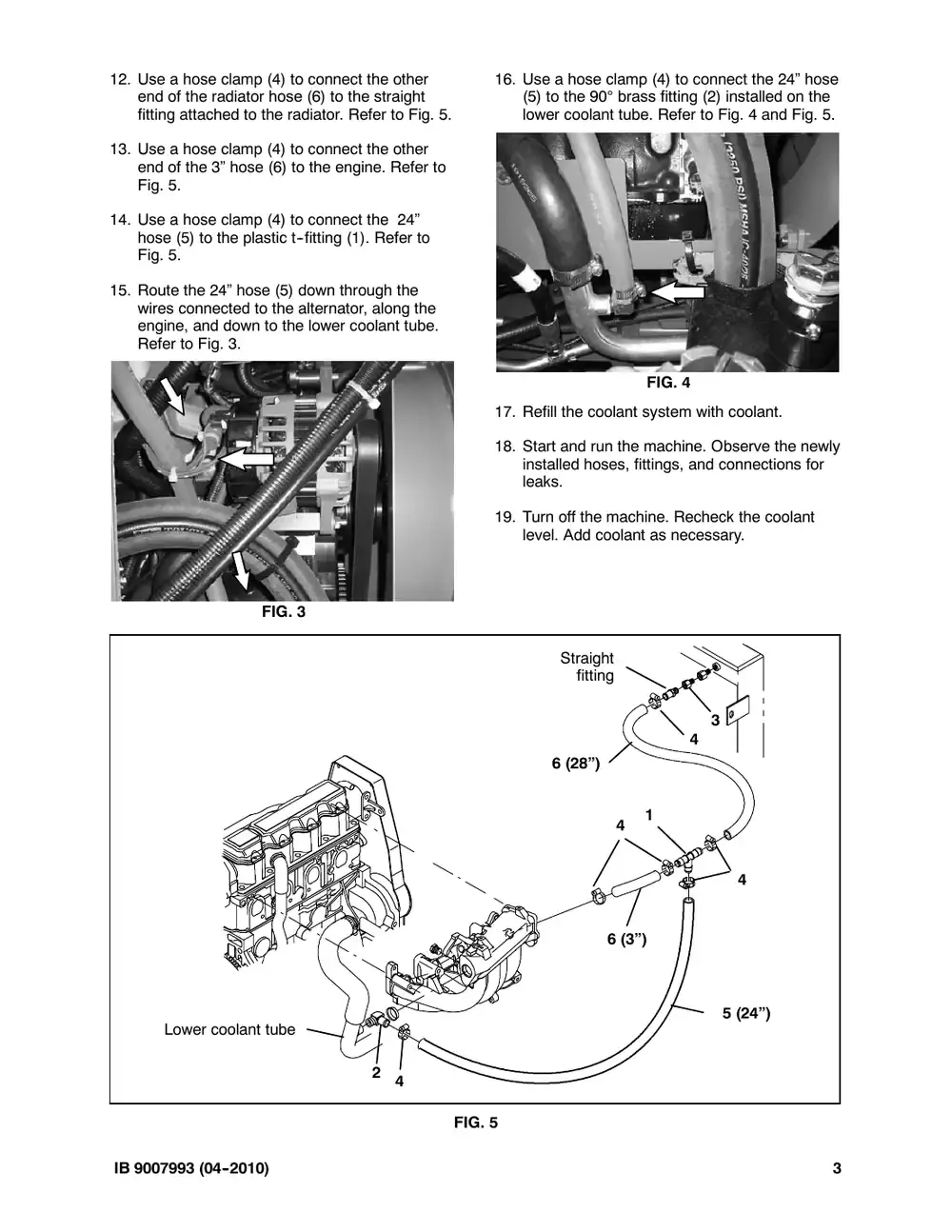 Tennant M20 instruction bulletin 9007993, page 3 of 6