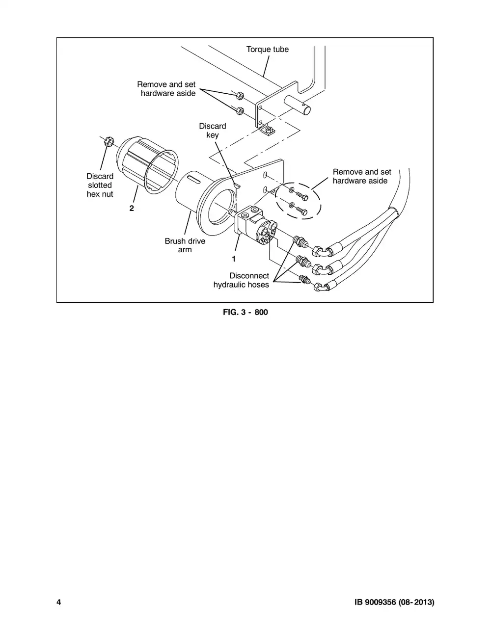 Tennant M20 instruction bulletin 9009356, page 4 of 8