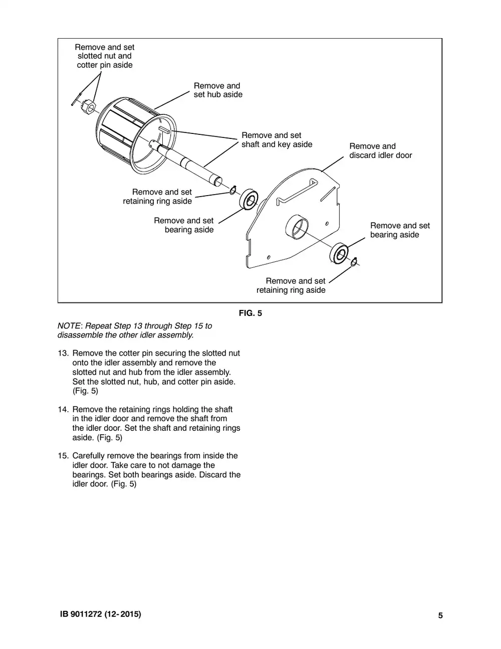 Tennant M20 instruction bulletin 9011272, page 5 of 11