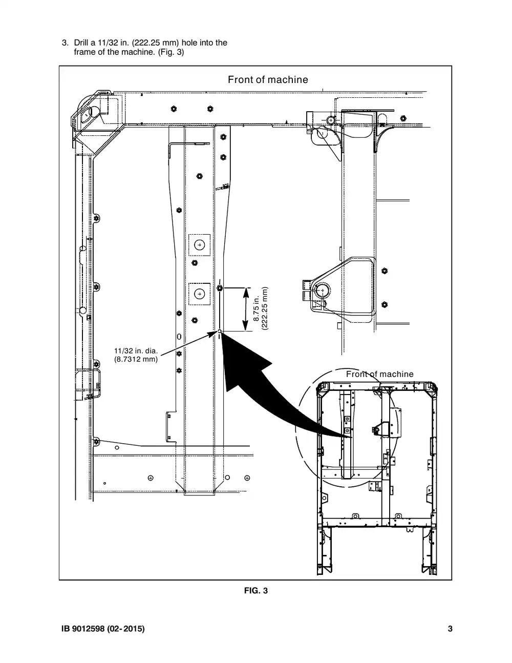 Tennant M20 instruction bulletin 9012598, page 3 of 5