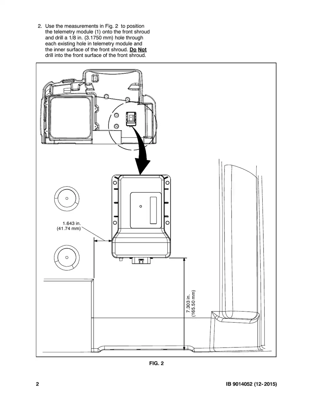 Tennant M20 instruction bulletin 9014052, page 2 of 12