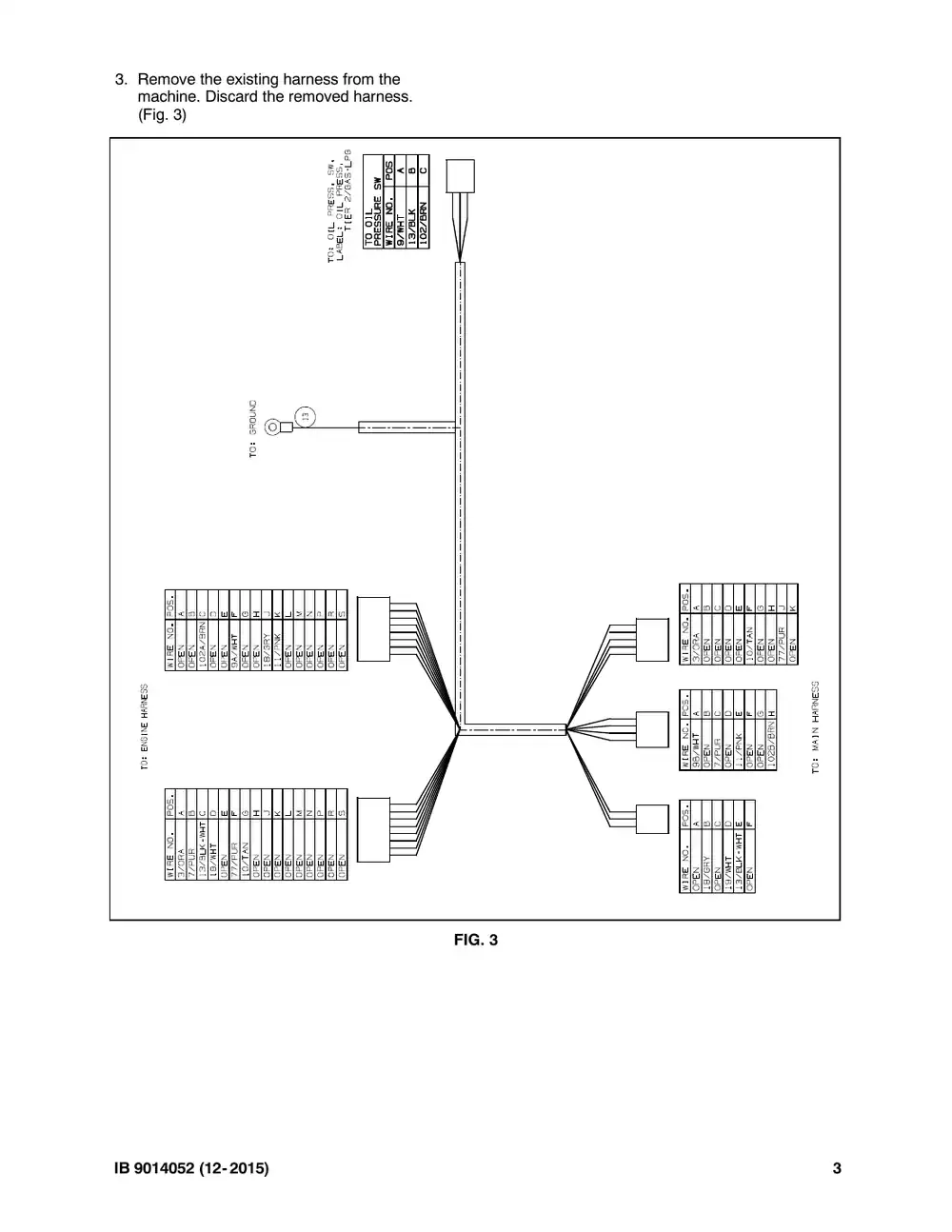 Tennant M20 instruction bulletin 9014052, page 3 of 12