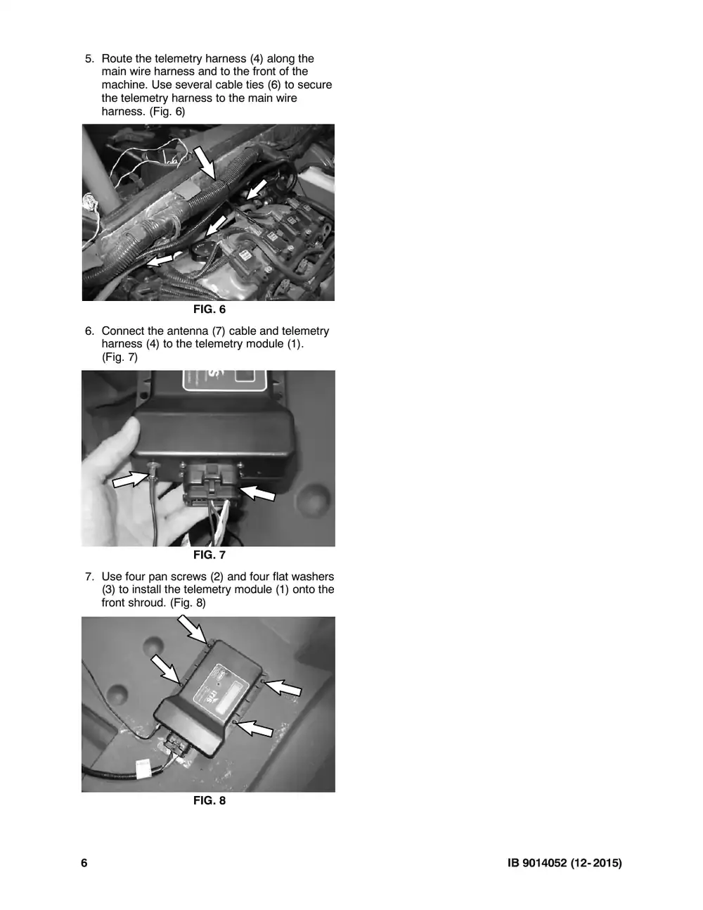 Tennant M20 instruction bulletin 9014052, page 6 of 12