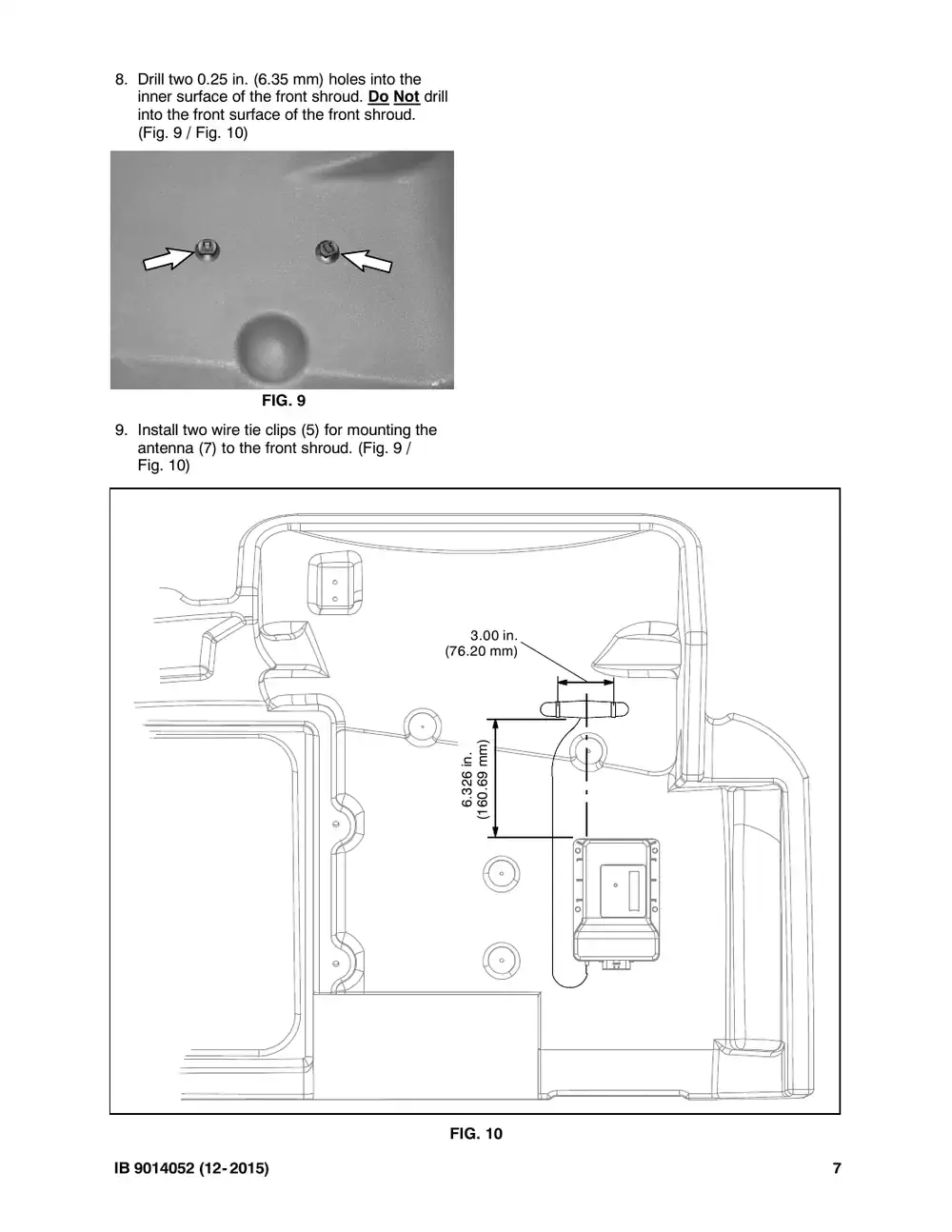 Tennant M20 instruction bulletin 9014052, page 7 of 12