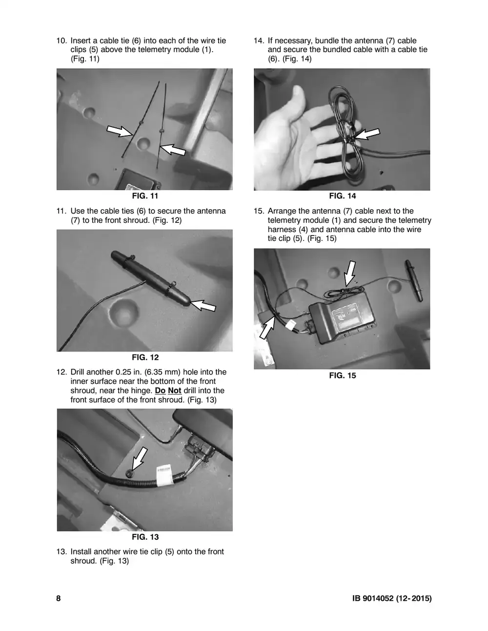 Tennant M20 instruction bulletin 9014052, page 8 of 12