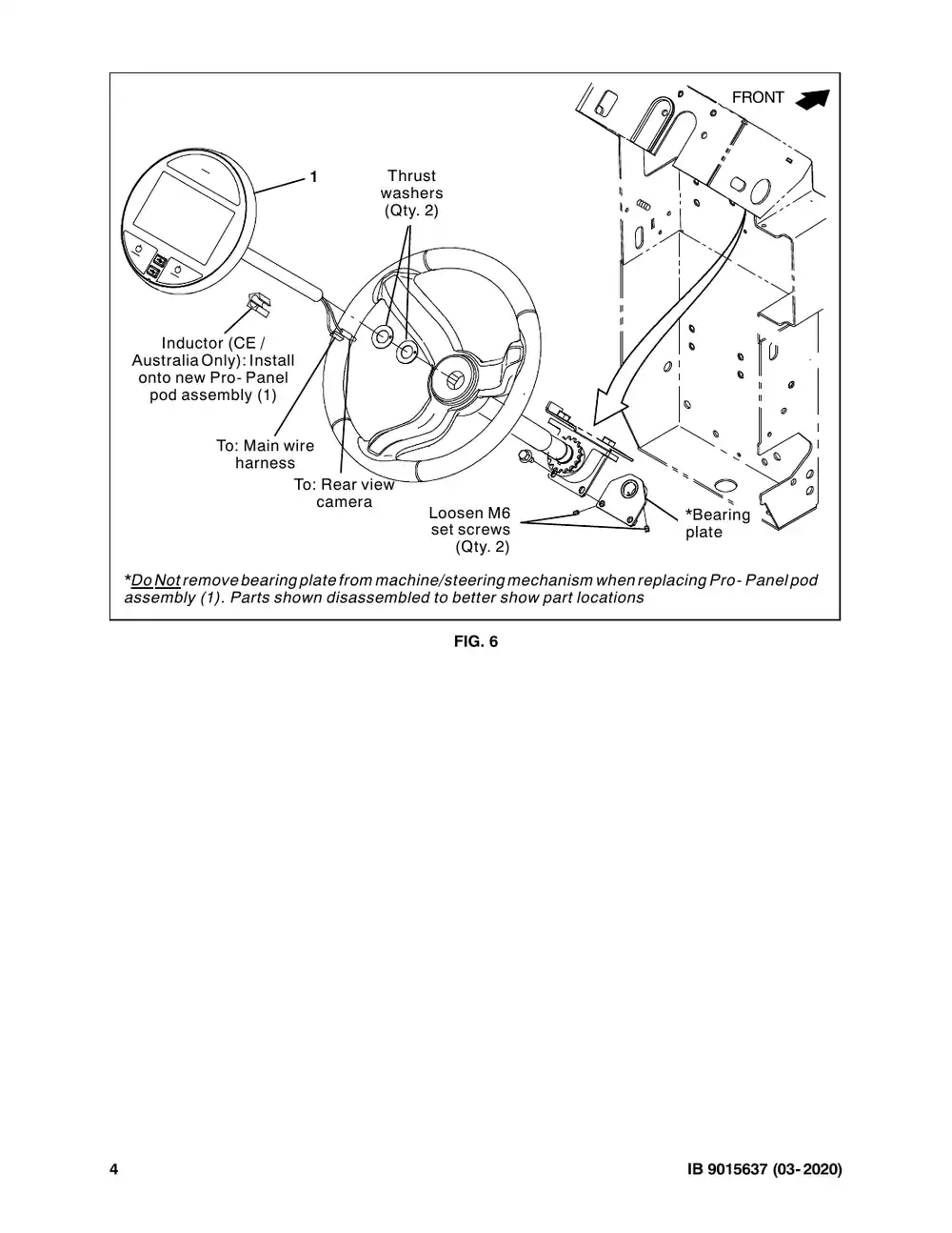 Tennant M20 instruction bulletin 9015637, page 4 of 12