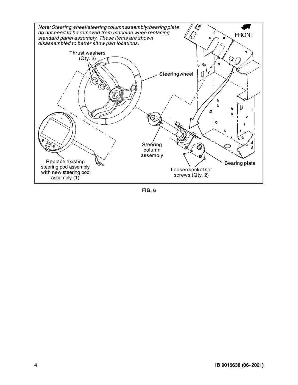 Tennant M20 instruction bulletin 9015638, page 4 of 13