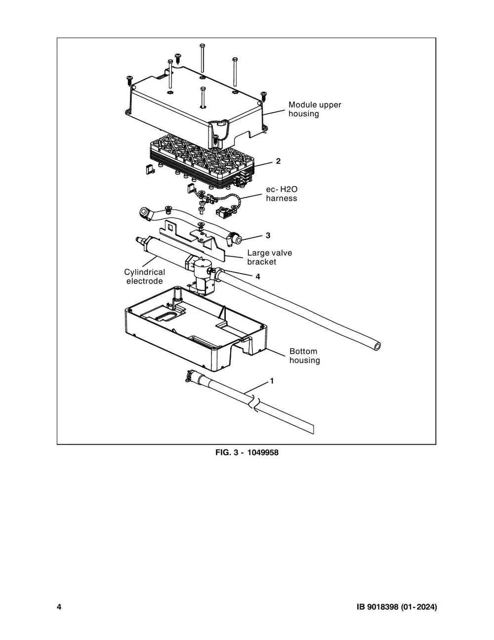 Tennant M20 instruction bulletin 9018398, page 4 of 8