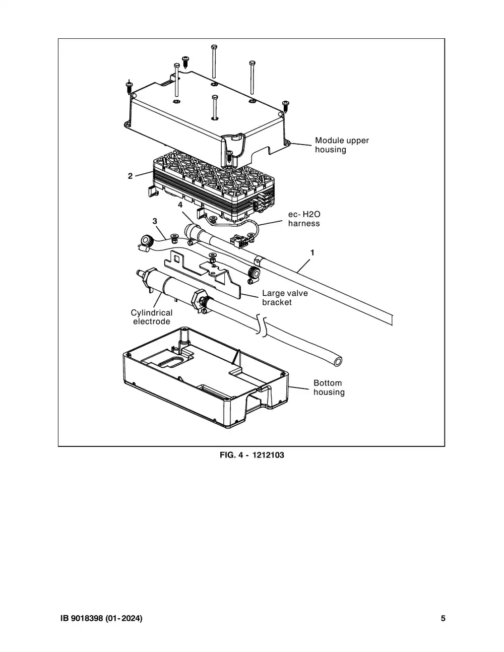 Tennant M20 instruction bulletin 9018398, page 5 of 8