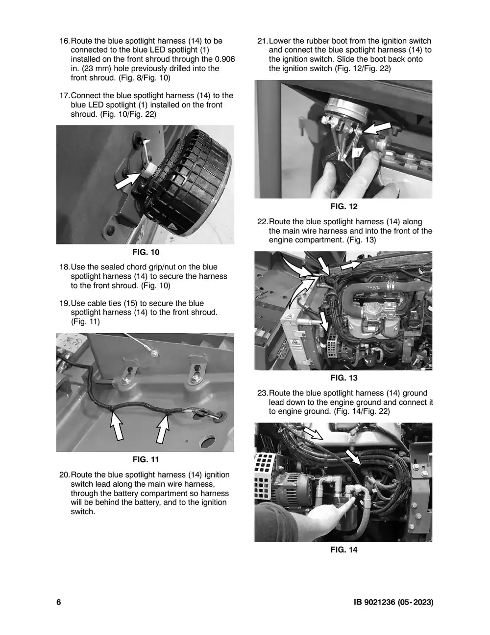 Tennant M20 instruction bulletin 9021236, page 6 of 11